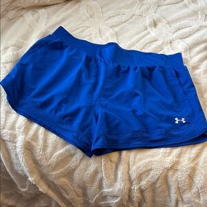 Under Armour Women's Vibrant Blue Athletic Shorts